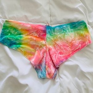 Rave/festival clothing - tyedye booty Shorts